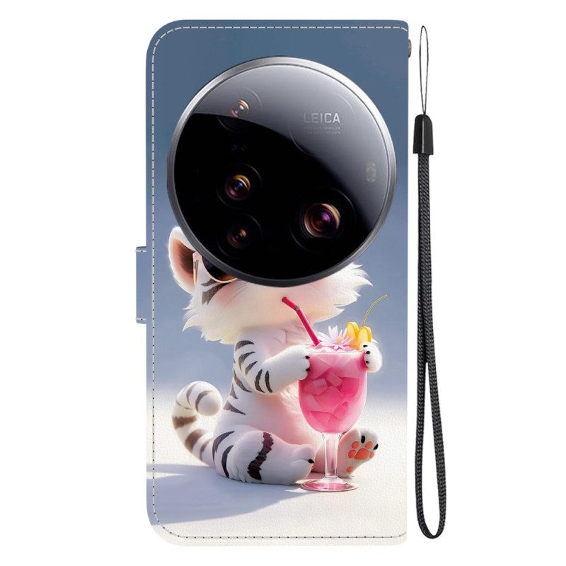 Fodral För Xiaomi 15 Ultra Tecknad Tiger