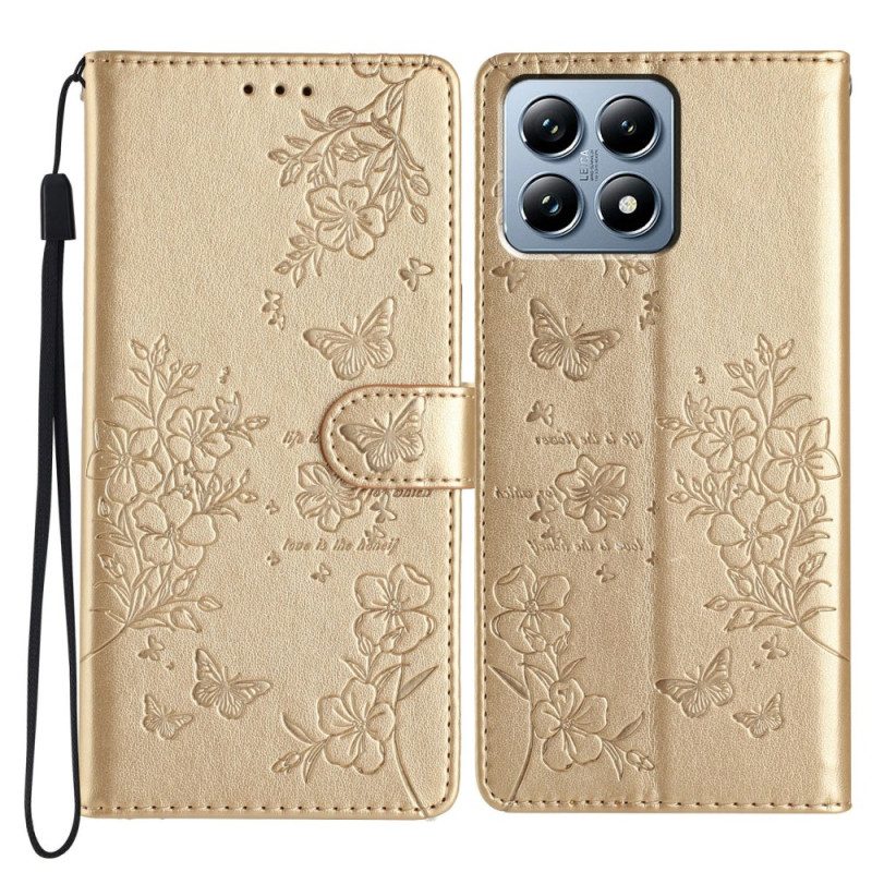 Fodral För Xiaomi 15t Blommigt