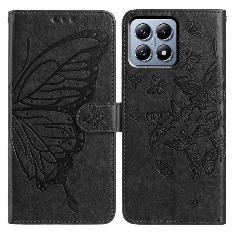 Fodral För Xiaomi 15t Grafisk Fjäril