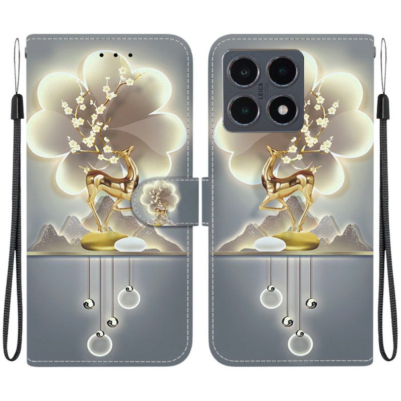 Fodral För Xiaomi 15t Hjortmönster Sika