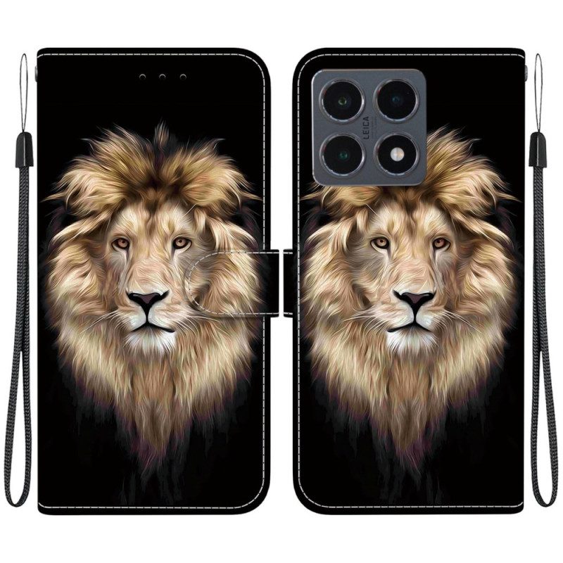 Fodral För Xiaomi 15t Lejonmotiv