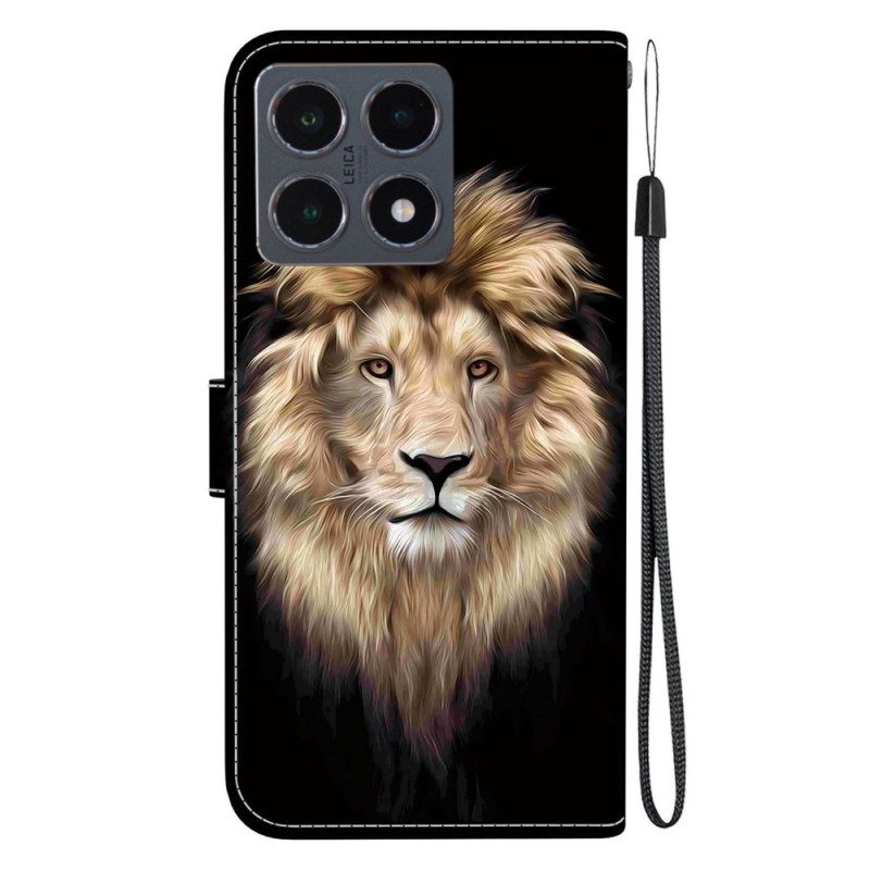 Fodral För Xiaomi 15t Lejonmotiv
