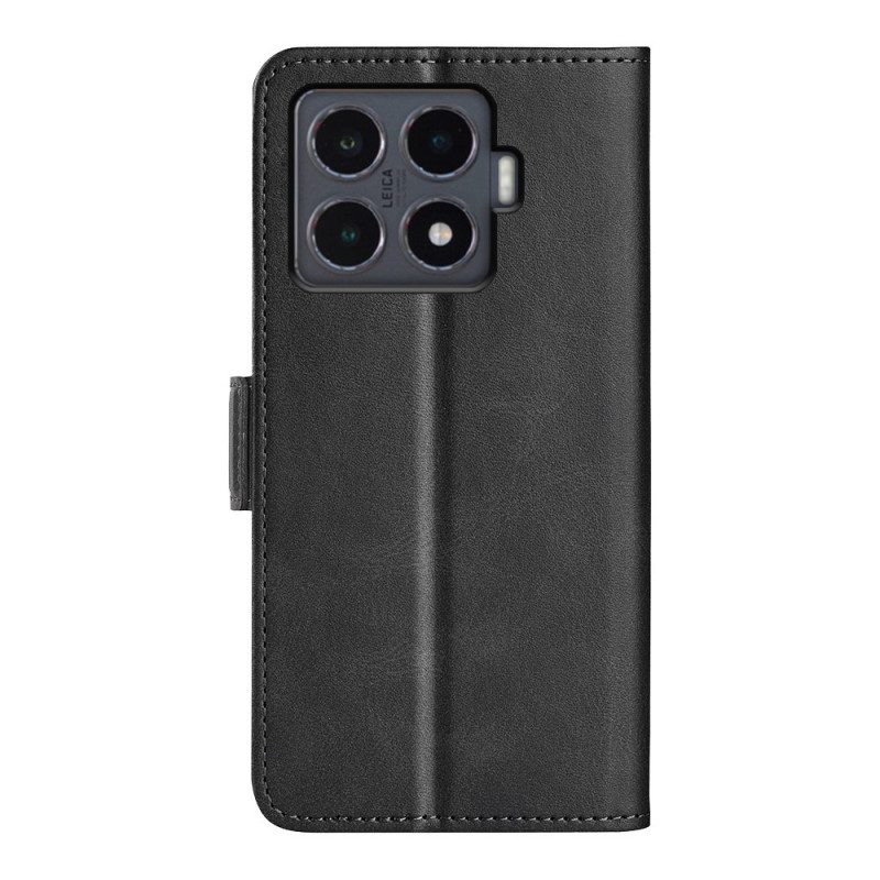 Fodral För Xiaomi 15t Pro Dubbelspänne