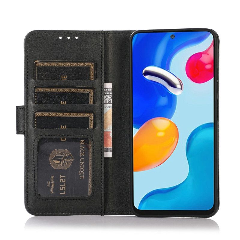 Fodral För Xiaomi 15t Pro Plånbok Med Effekt Läder