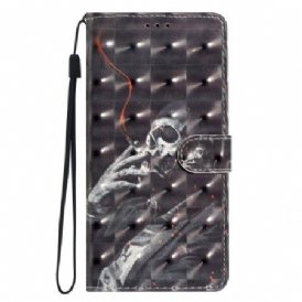 Fodral För Xiaomi 15t Rökande Skelett