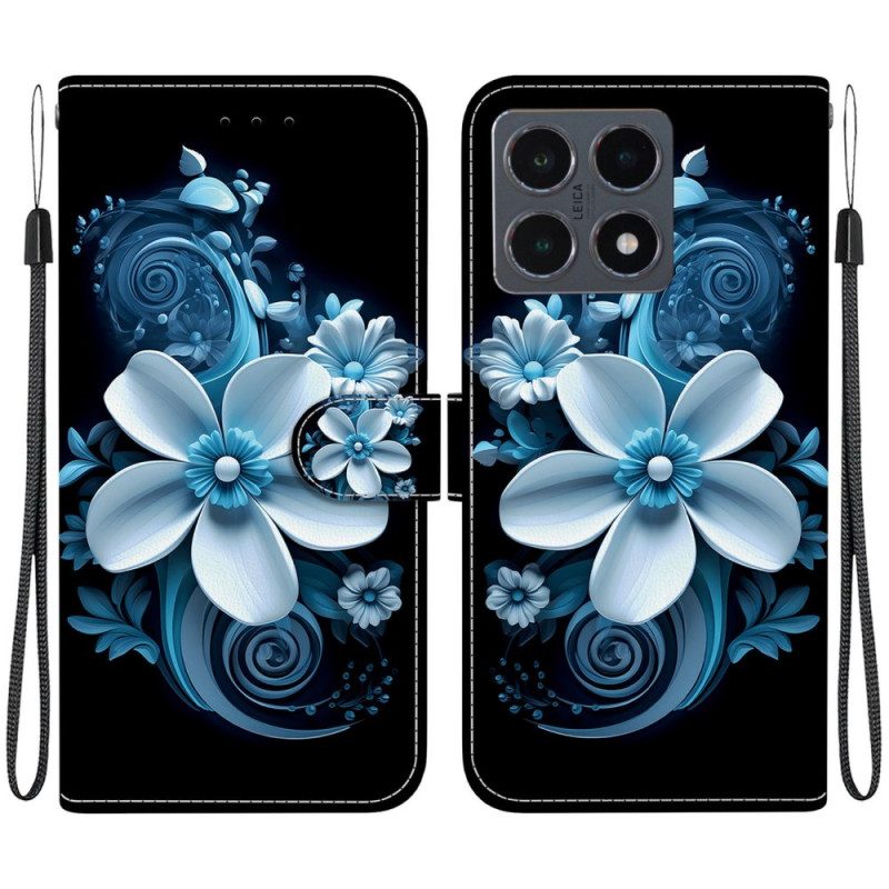Fodral För Xiaomi 15t Svart Orkidé