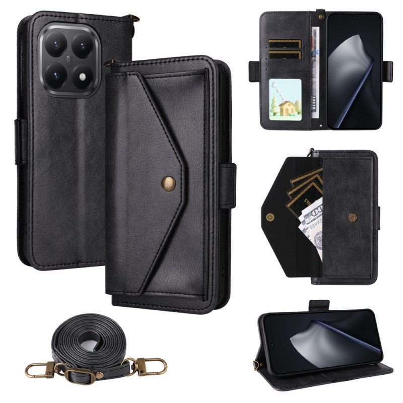 Fodral För Xiaomi 15t Vintage Med Axelrem