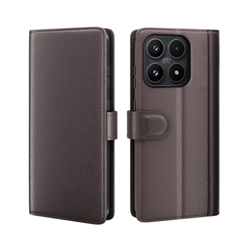 Fodral För Xiaomi 17 Äkta Läder