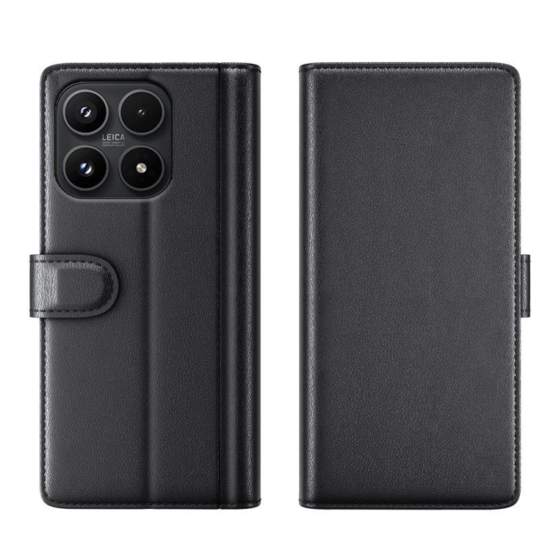 Fodral För Xiaomi 17 Äkta Läder