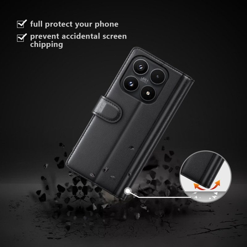 Fodral För Xiaomi 17 Äkta Läder