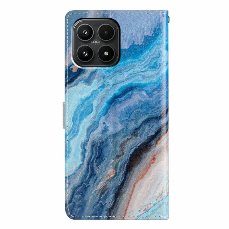 Fodral För Xiaomi 17 Marmorblå