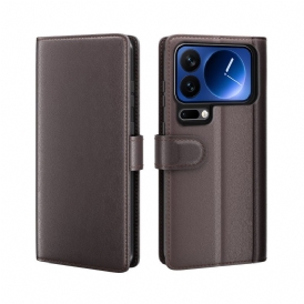 Fodral För Xiaomi 17 Pro Max Äkta Läder