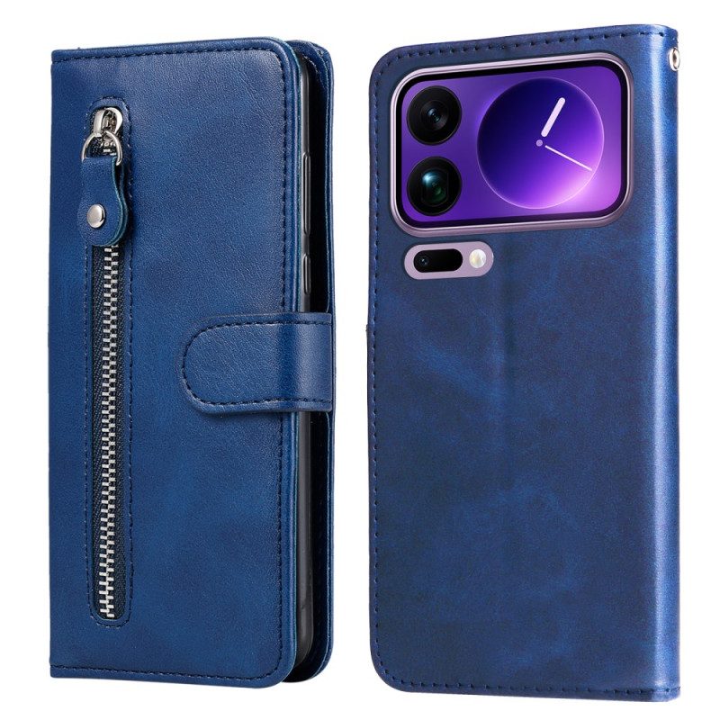 Fodral För Xiaomi 17 Pro Max Fack Med Dragkedja