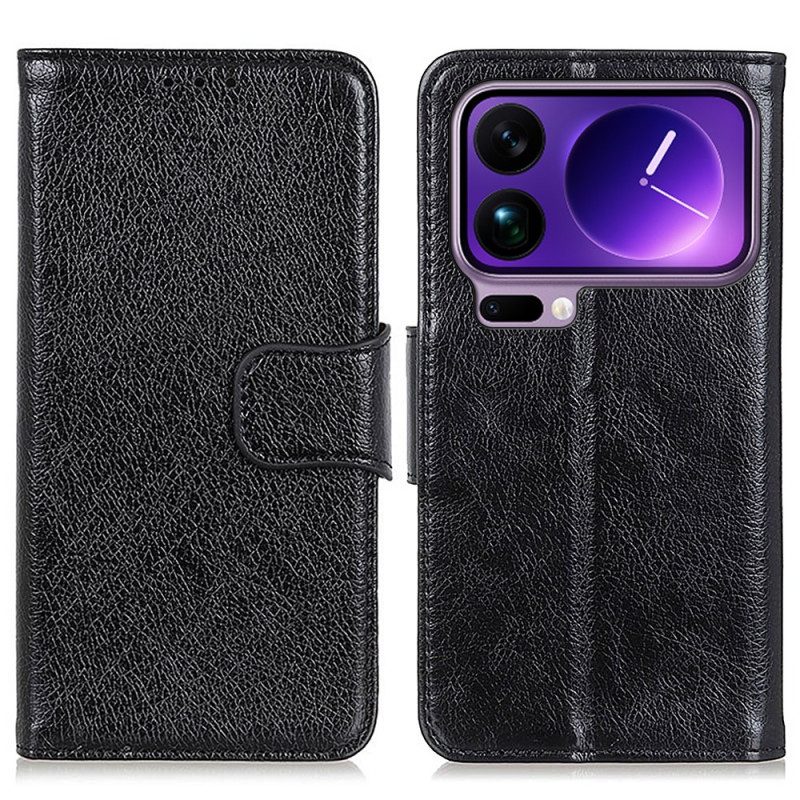Fodral För Xiaomi 17 Pro Max Nappaläderstruktur