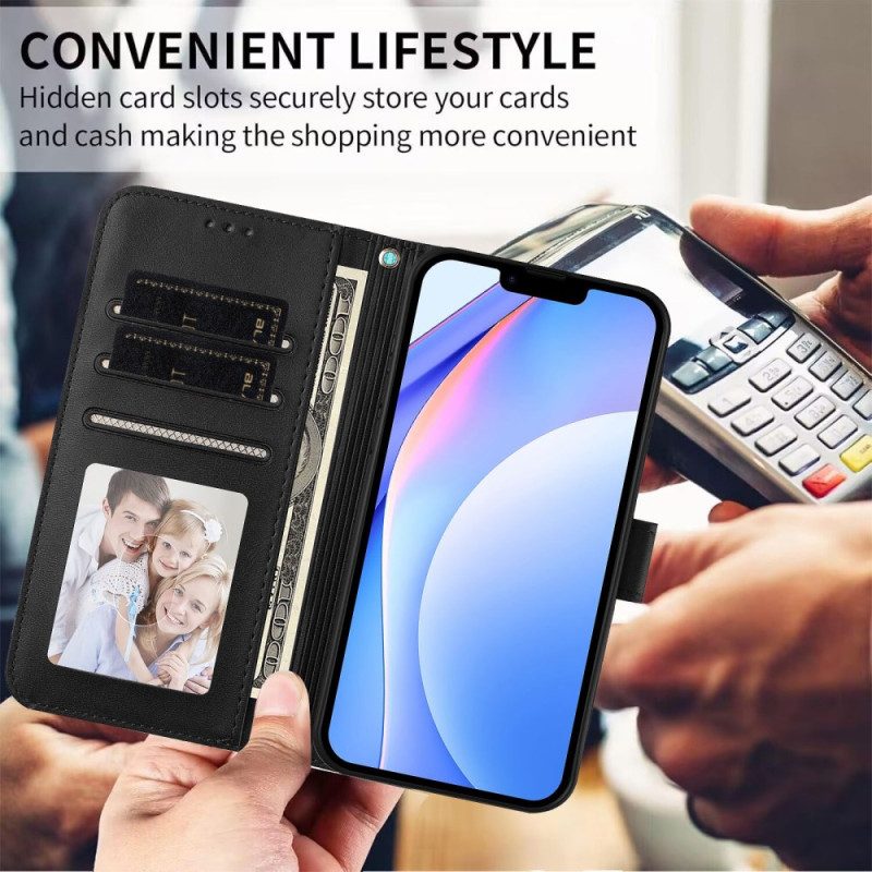 Fodral För Xiaomi 17 Rfid-skyddande Lädereffekt
