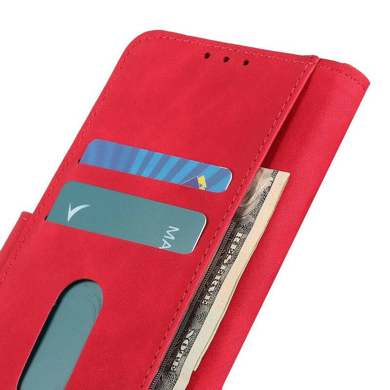 Fodral För Xiaomi Mi 10 Lite Matt Vintage Lädereffekt Khazneh