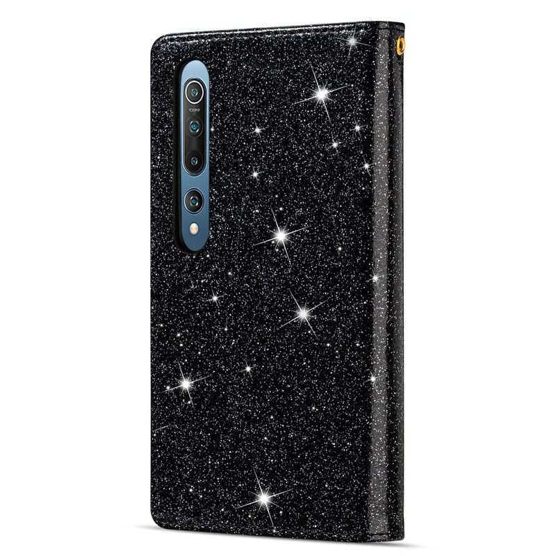 Fodral För Xiaomi Mi 10 / 10 Pro Plånboksfodral Plånbok Med Blixtlås
