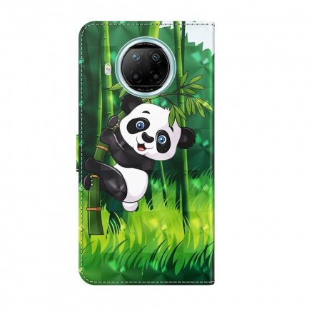 Fodral För Xiaomi Mi 10T Lite / Redmi Note 9 Pro 5G Ljusfläckspanda Och Bambu