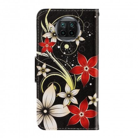 Fodral För Xiaomi Mi 10T Lite / Redmi Note 9 Pro 5G Med Kedjar Färgglada Remblommor