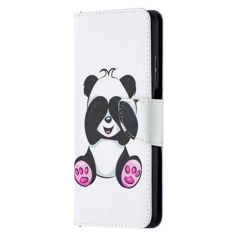 Fodral För Xiaomi Mi 10T Lite / Redmi Note 9 Pro 5G Panda Kul