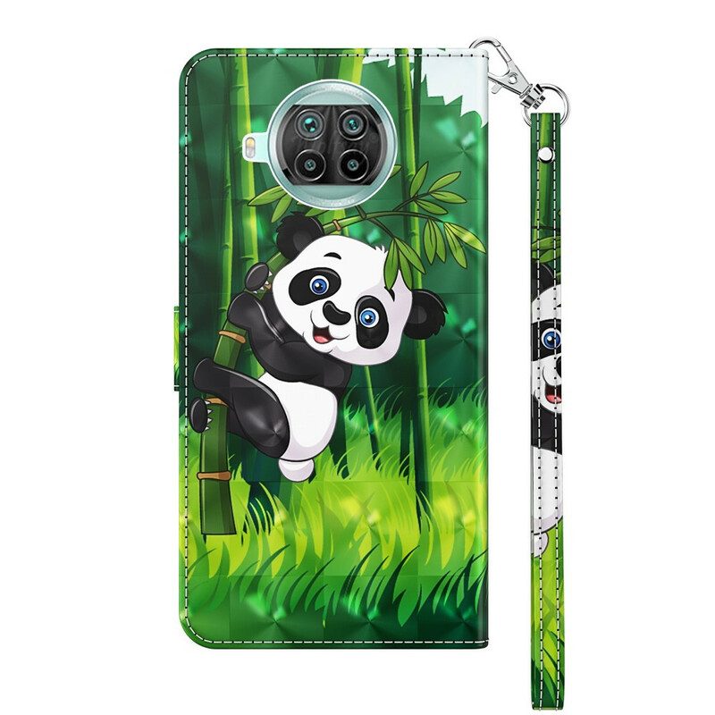 Fodral För Xiaomi Mi 10T Lite / Redmi Note 9 Pro 5G Panda Och Bambu