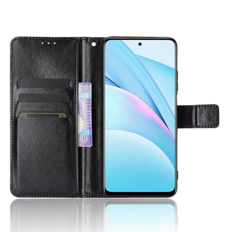 Fodral För Xiaomi Mi 10T Lite / Redmi Note 9 Pro 5G Plinkande Konstläder