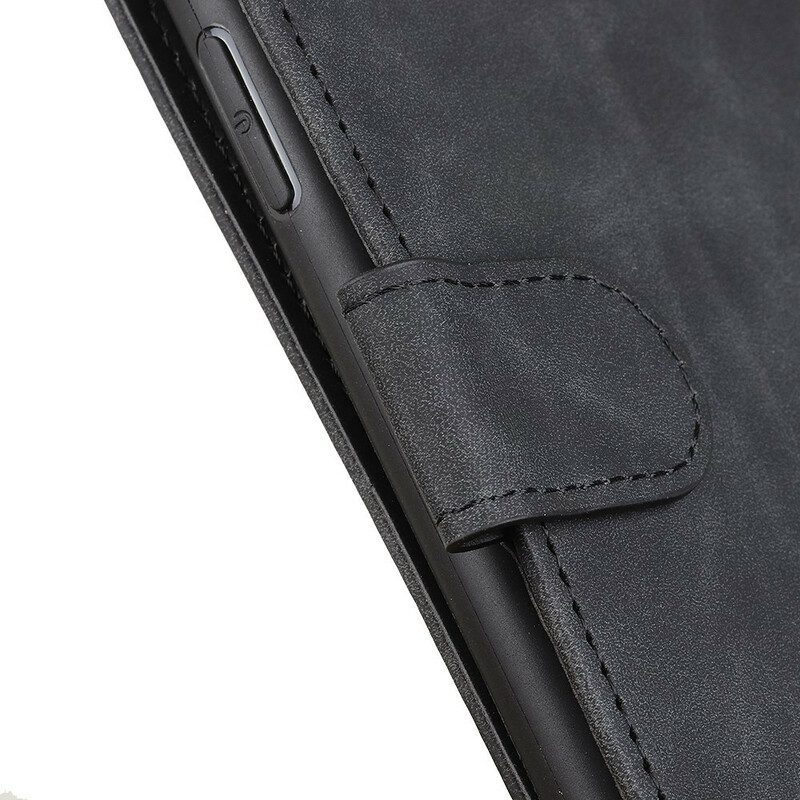 Fodral För Xiaomi Mi 10T Lite / Redmi Note 9 Pro 5G Vintage Lädereffekt Khazneh