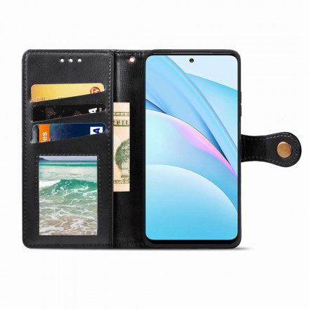 Fodral För Xiaomi Mi 10T Lite / Redmi Note 9 Pro 5G Vintagelås