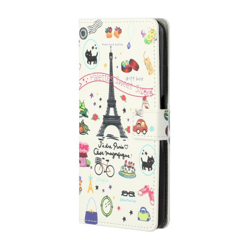 Fodral För Xiaomi Mi 10T / 10T Pro Jag Älskar Paris
