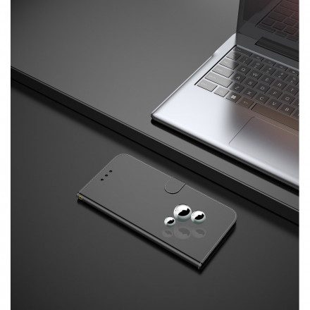 Fodral För Xiaomi Mi 11 5G Konstläderspegel