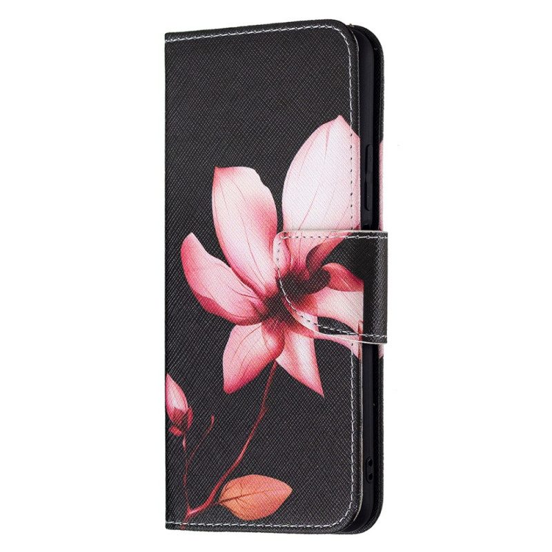 Fodral För Xiaomi Mi 11 Lite 5G NE / Mi 11 Lite 4G / 5G Rosa Blomma