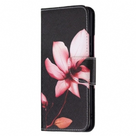 Fodral För Xiaomi Mi 11 Lite 5G NE / Mi 11 Lite 4G / 5G Rosa Blomma