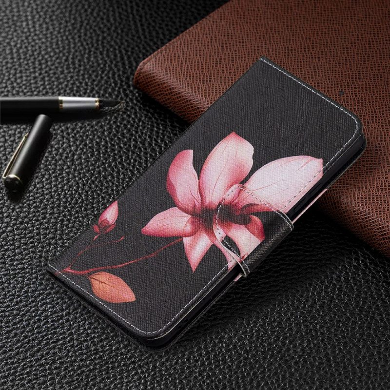 Fodral För Xiaomi Mi 11 Lite 5G NE / Mi 11 Lite 4G / 5G Rosa Blomma