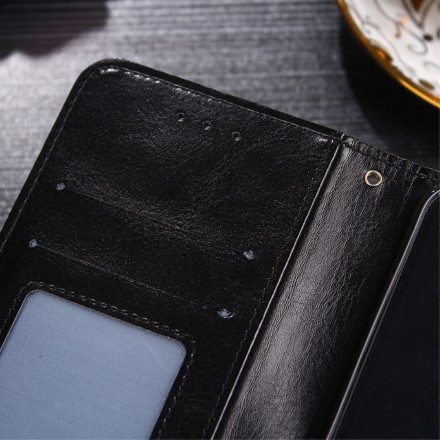 Fodral För Xiaomi Mi 11i 5G / Poco F3 Färgad Lädereffekt