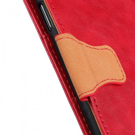 Fodral För Xiaomi Mi Note 10 Lite Delat Läder Vändbart Lås