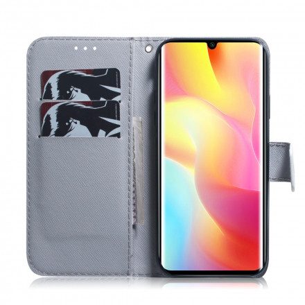 Fodral För Xiaomi Mi Note 10 Lite Drömmande Lejon