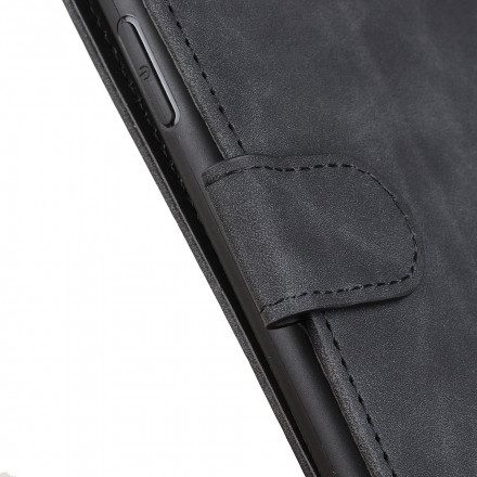 Fodral För Xiaomi Mi Note 10 Lite Matt Vintage Lädereffekt Khazneh