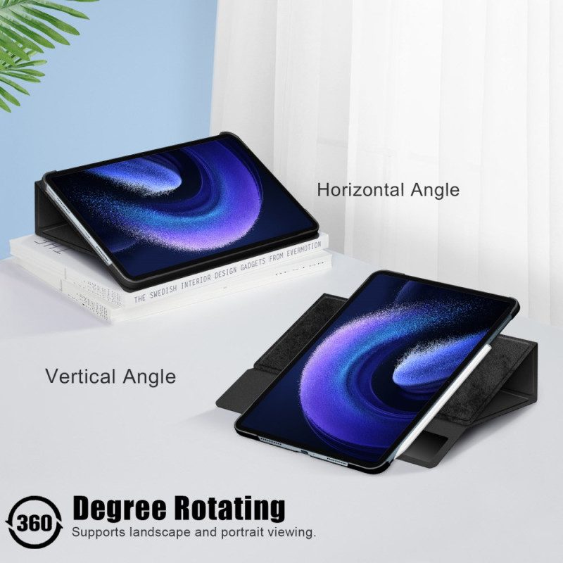 Fodral För Xiaomi Pad 6 Pro Roterande Stativ Och Pekpennahållare
