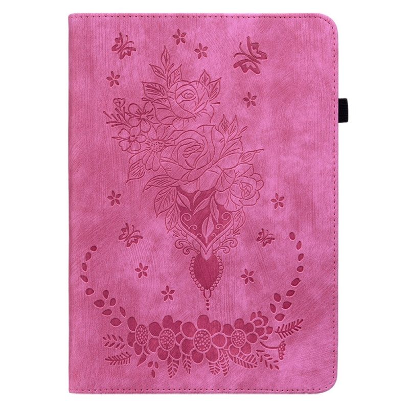 Fodral För Xiaomi Pad 6 Rosa Lädereffekt