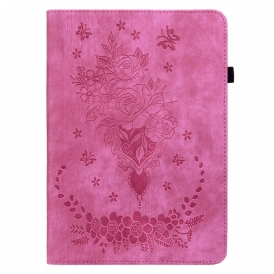 Fodral För Xiaomi Pad 6 Rosa Lädereffekt