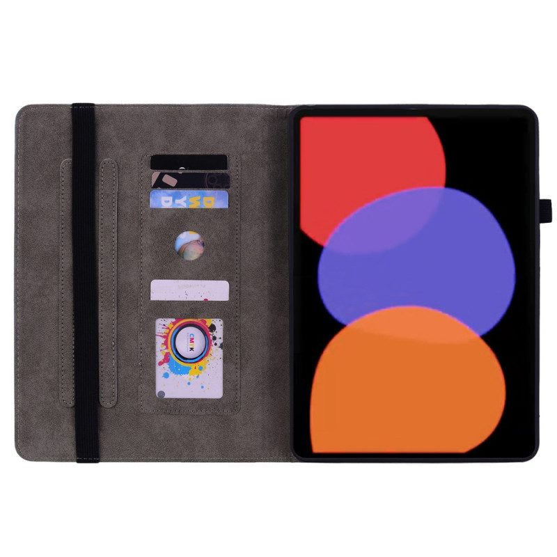 Fodral För Xiaomi Pad 6 Rosa Lädereffekt