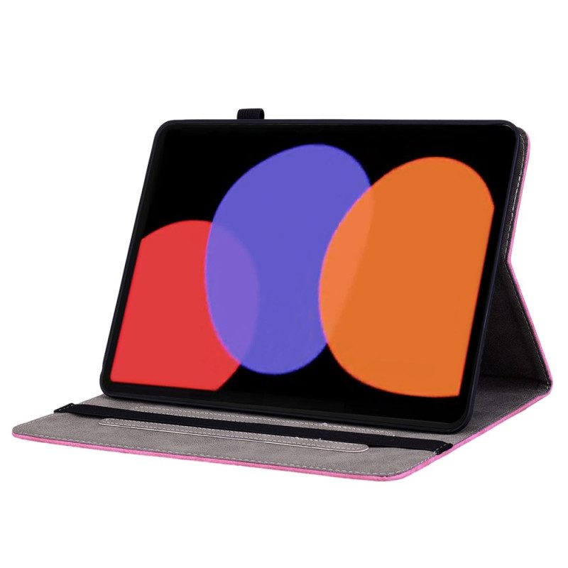 Fodral För Xiaomi Pad 6 Rosa Lädereffekt