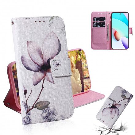 Fodral För Xiaomi Redmi 10 Gammal Rosenblomma