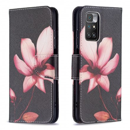 Fodral För Xiaomi Redmi 10 Rosa Blomma