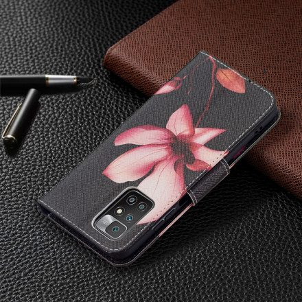 Fodral För Xiaomi Redmi 10 Rosa Blomma