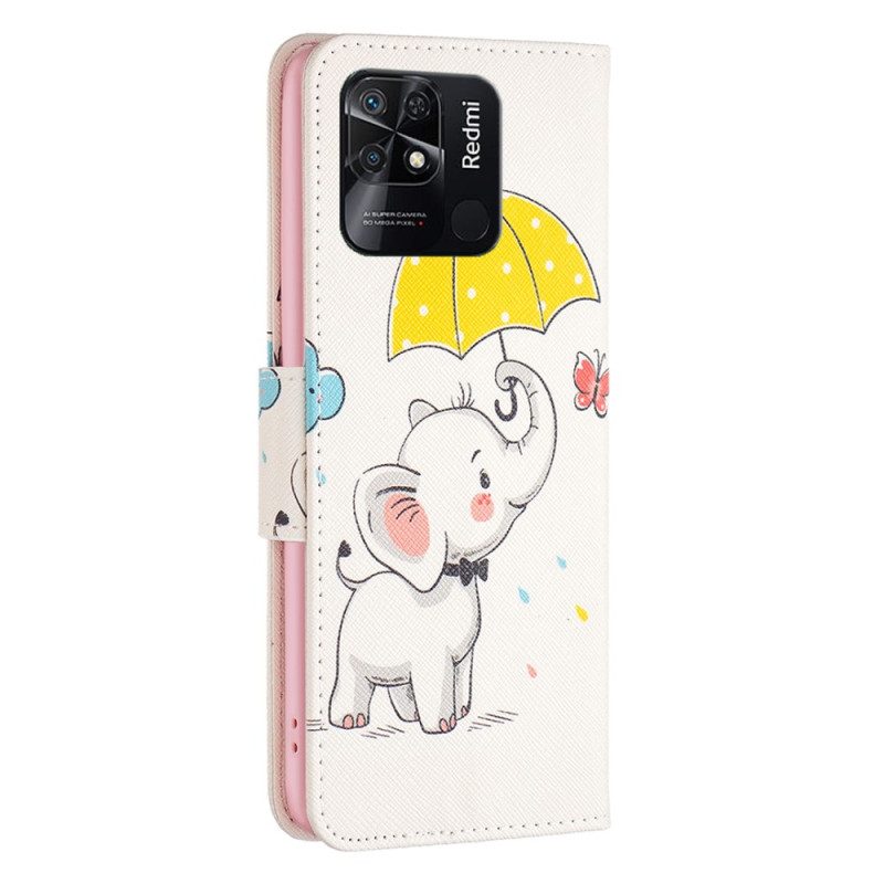 Fodral För Xiaomi Redmi 10C Elefantparaply