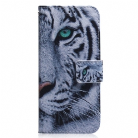 Fodral För Xiaomi Redmi 10C Vit Tiger