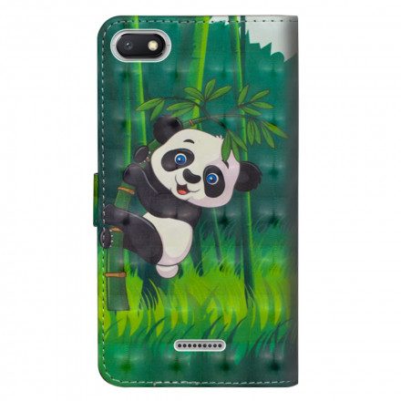 Fodral För Xiaomi Redmi 6A Panda Och Bambu