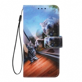 Fodral För Xiaomi Redmi 7A Med Kedjar Vörtor Av Ernest The Strappy Cat