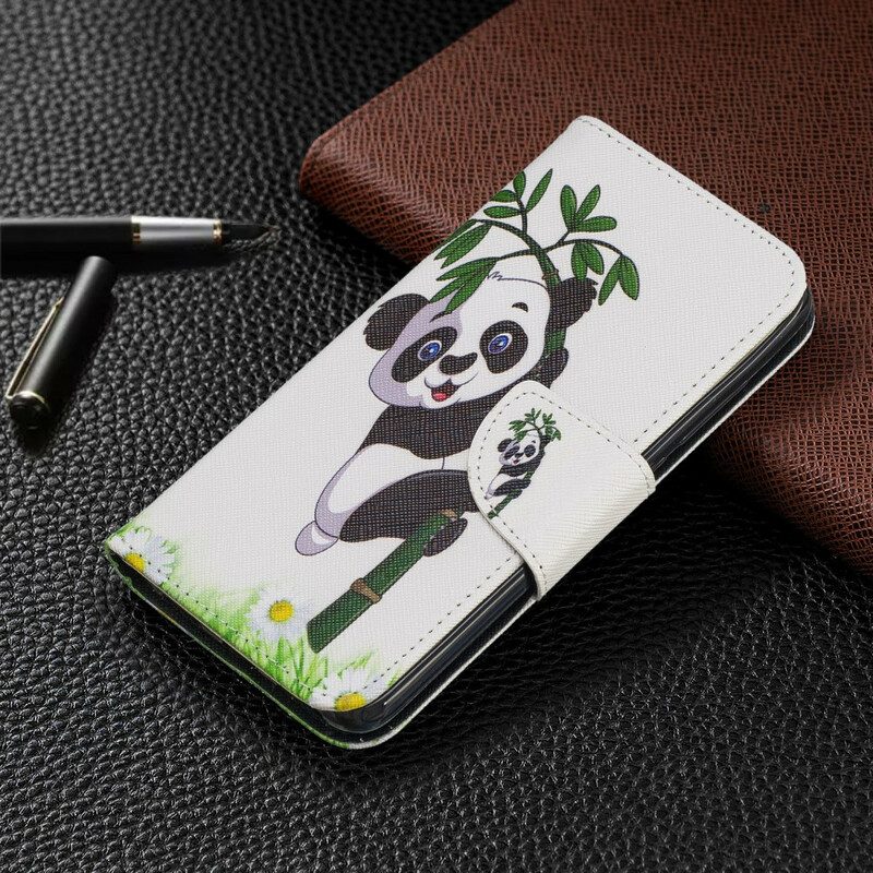 Fodral För Xiaomi Redmi 7A Panda På Bambu